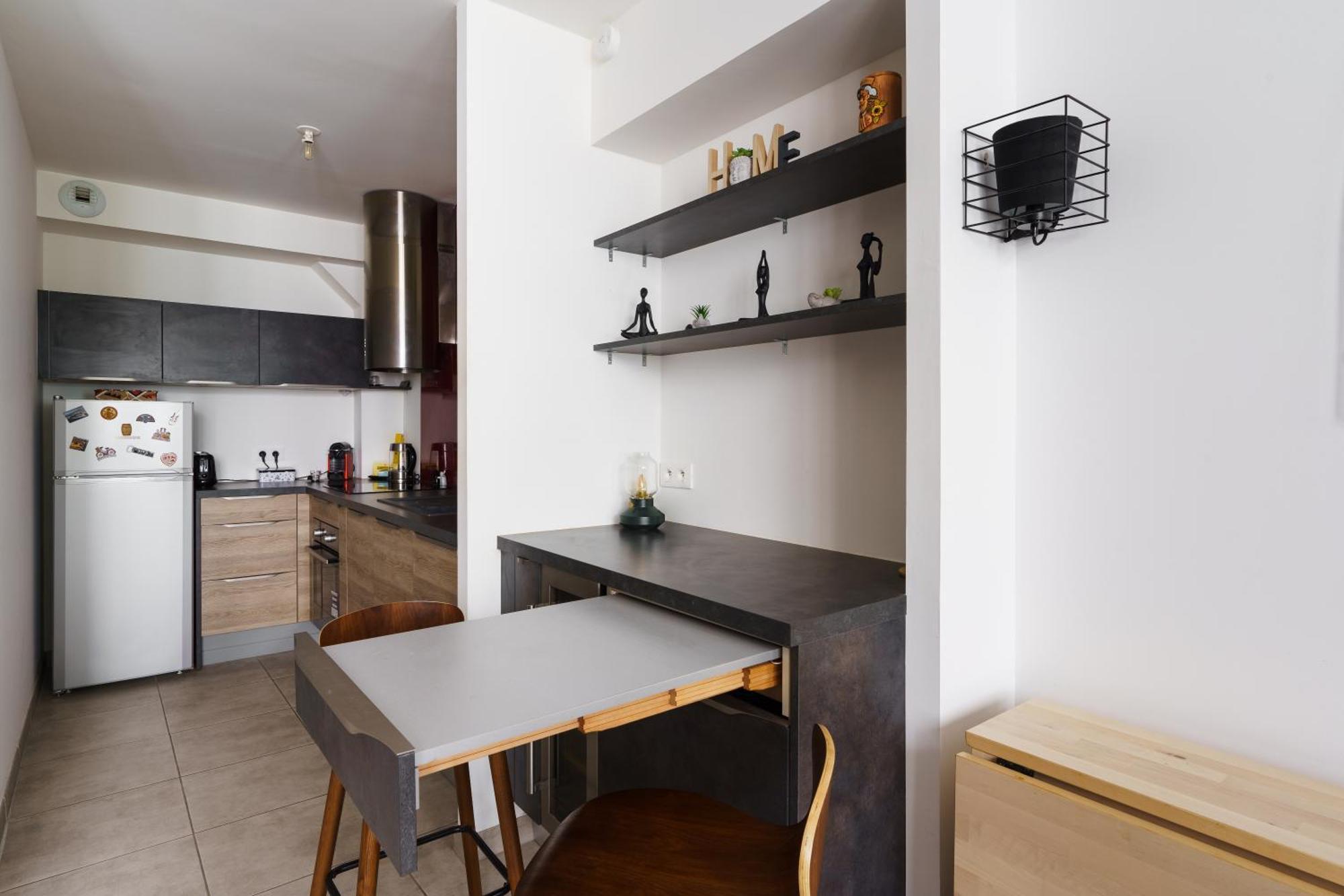 Appartement Bright And Airy 1bd Quartier De La Gare Parijs