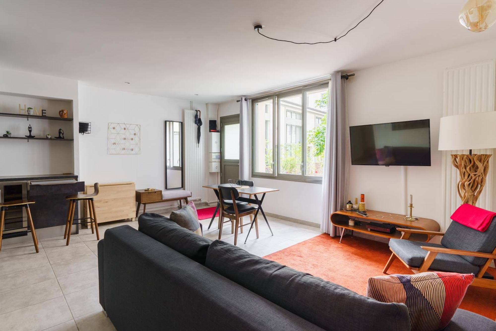 Appartement Bright And Airy 1bd Quartier De La Gare