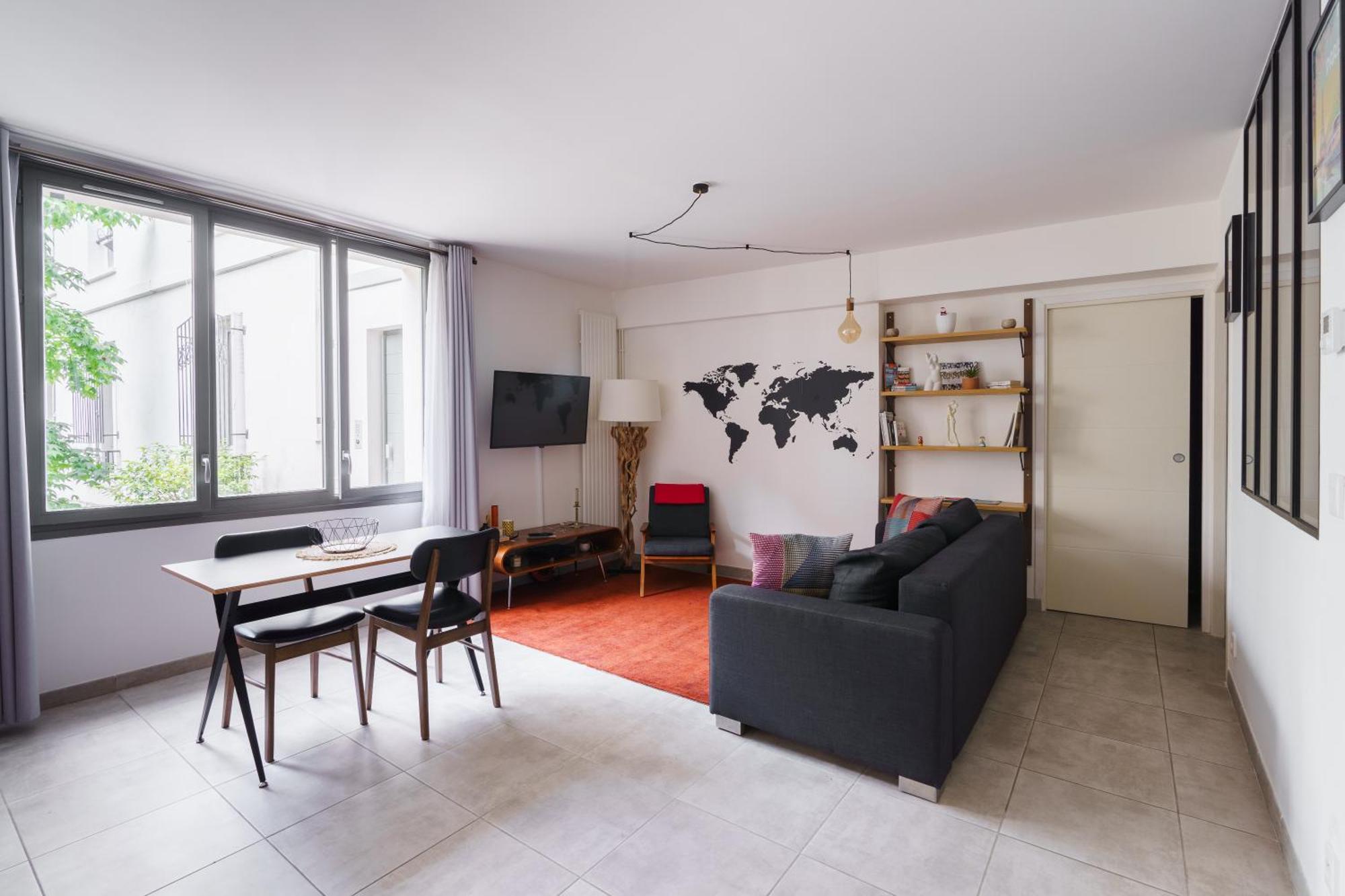 Bright And Airy 1bd Quartier De La Gare Appartement *