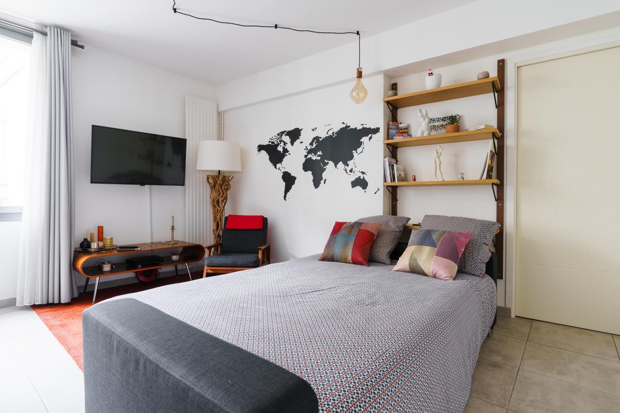 Appartement Bright And Airy 1bd Quartier De La Gare *